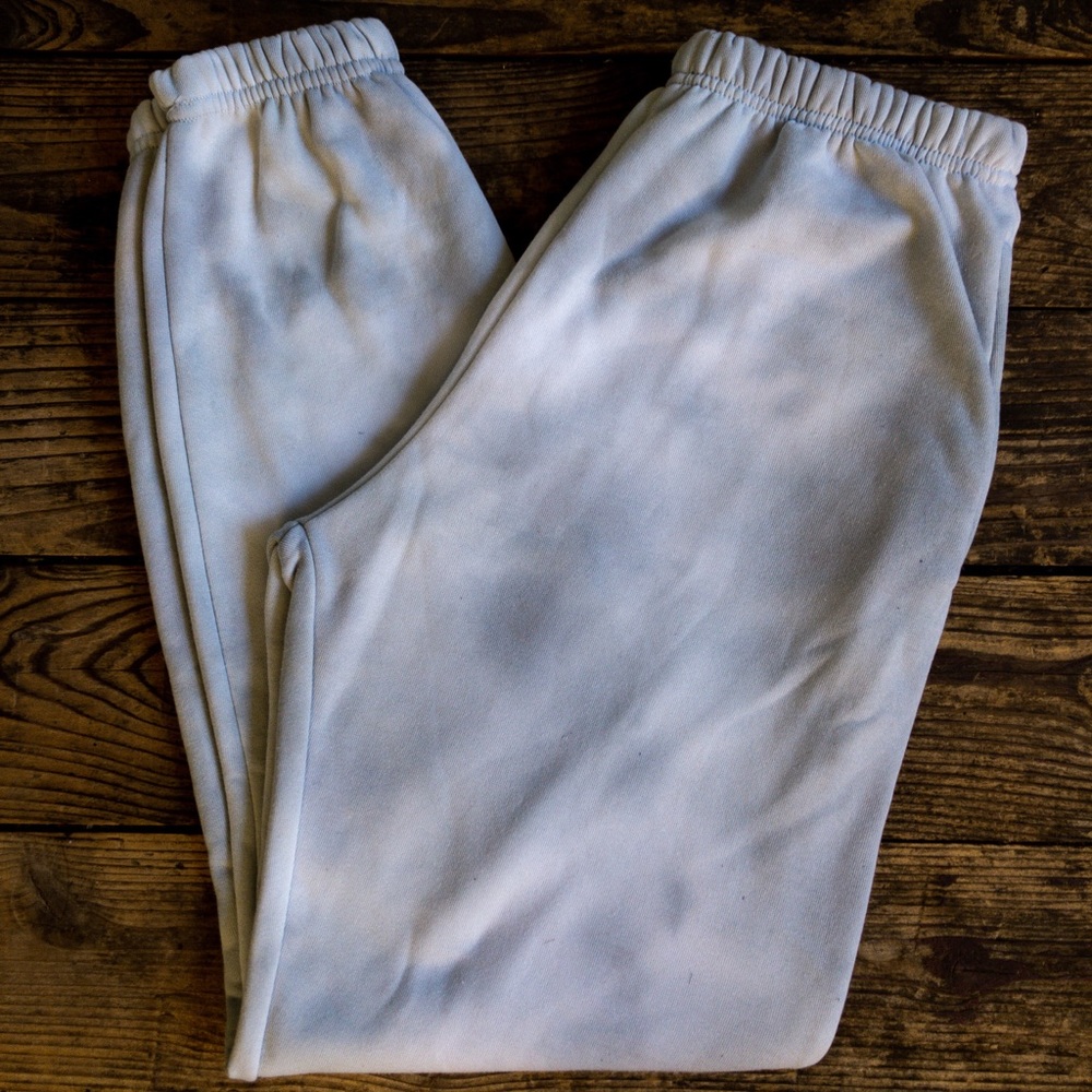 Pearl Grey Tie Dye Joggers